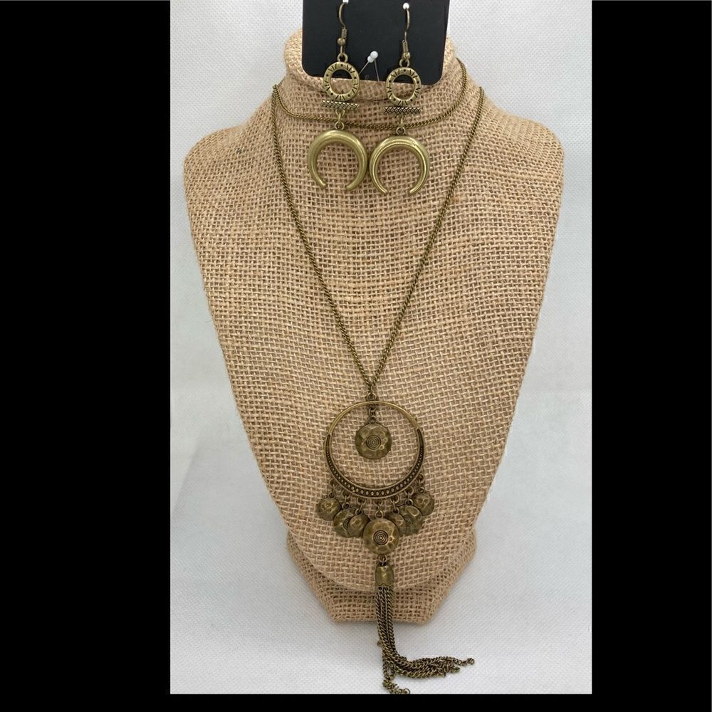 2 piece brass set